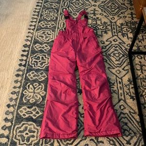 Girls Lands End ‘grow a long’ ski bibs